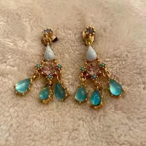 J Crew chandelier earrings